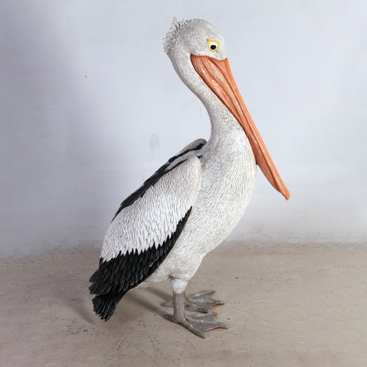 Standing Pelican Statue