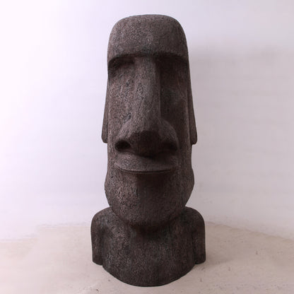 Easter Island Moai Head Bust Statue