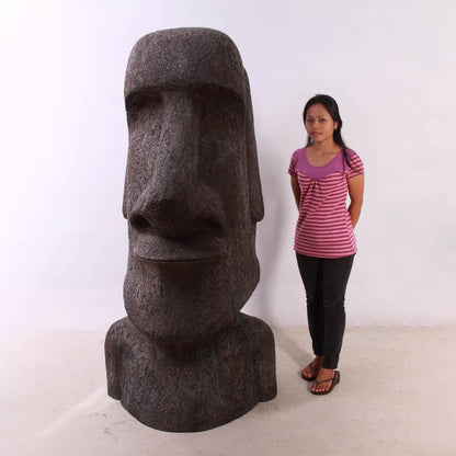 Easter Island Moai Head Bust Statue