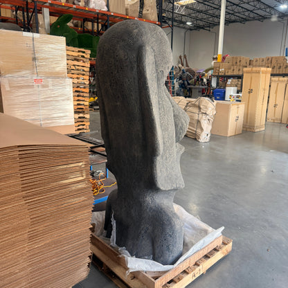 Easter Island Moai Head Bust Statue M0241RS-090076-H