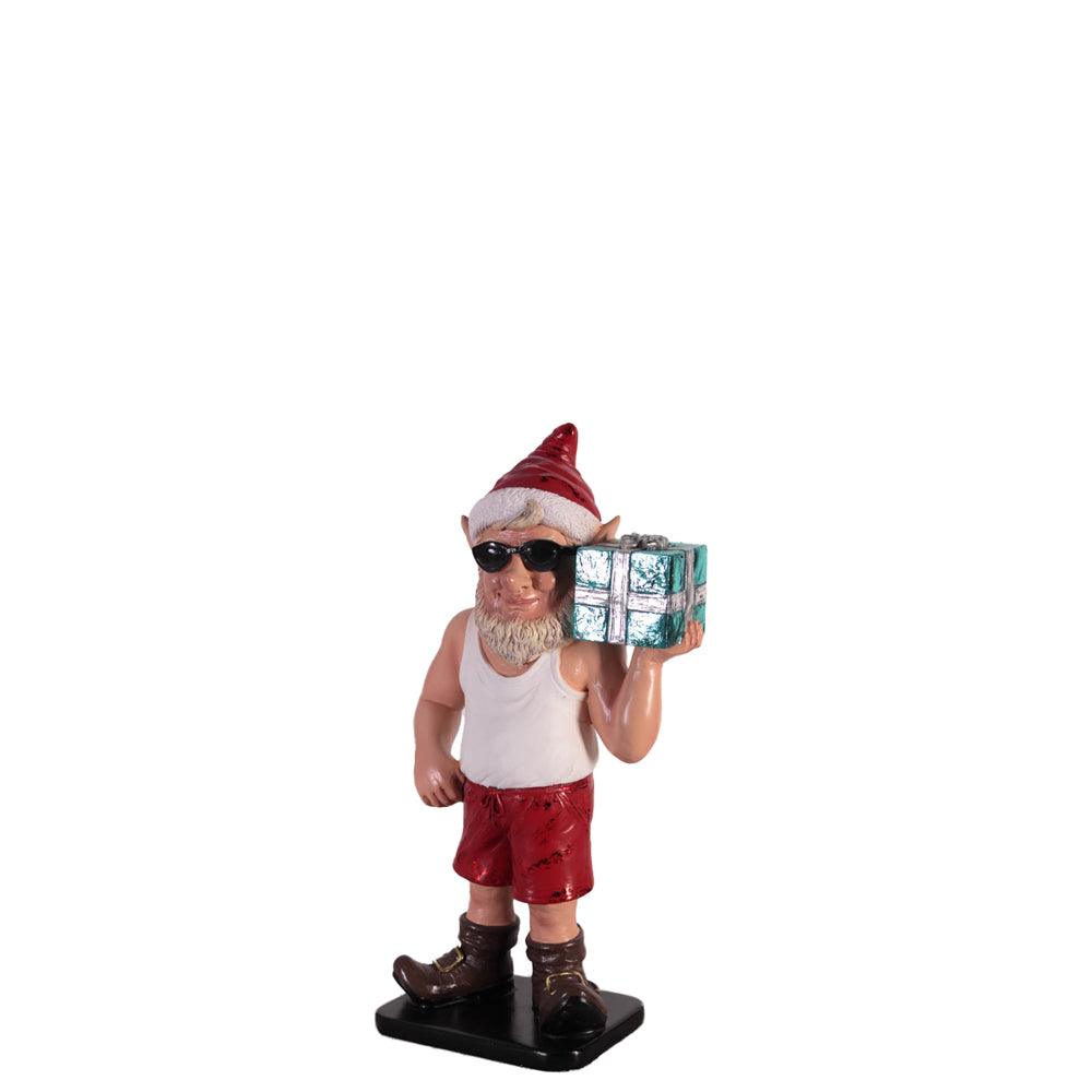 Small Elf Sunny Wearing Sunglasses Statue