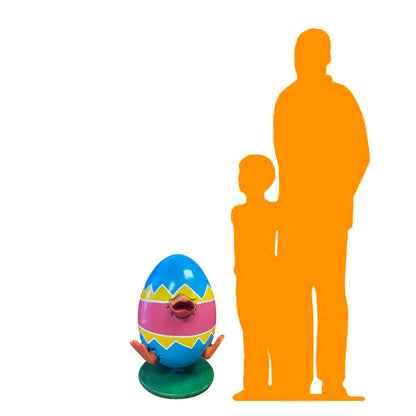 Hatching Easter Egg Statue