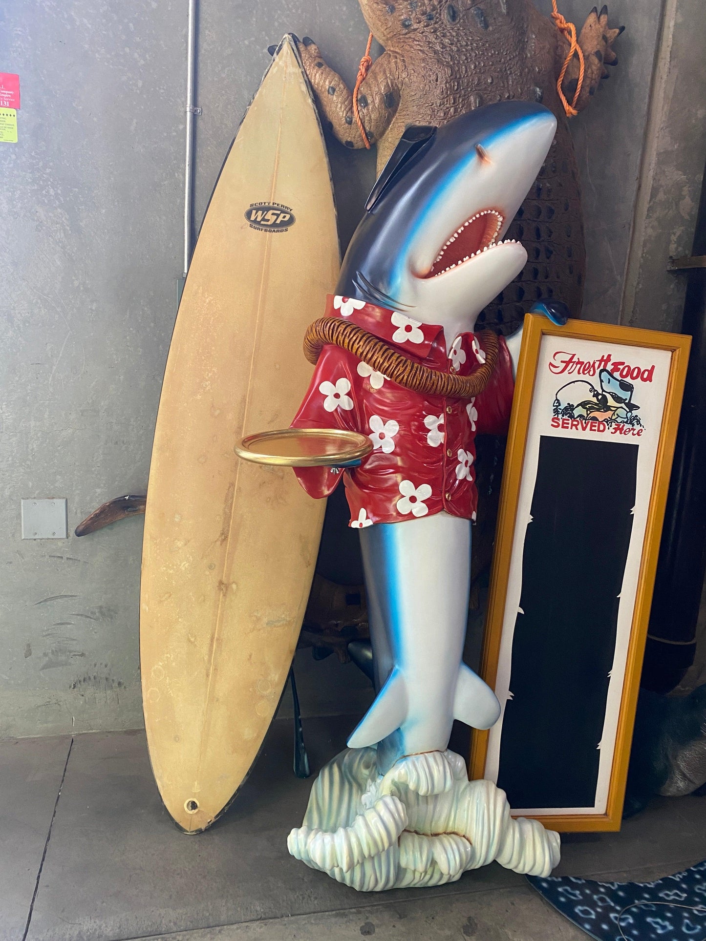 Pointed Surfboard Prop - LM Treasures Prop Rentals 