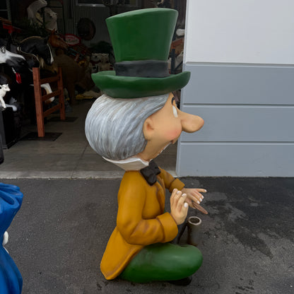 Large Sitting Mad Hatter Statue