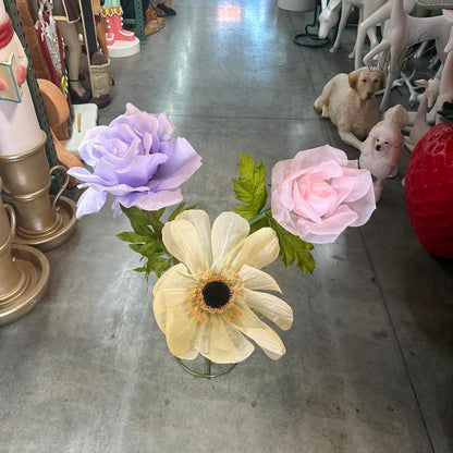 Small Fabric Flower Bundle