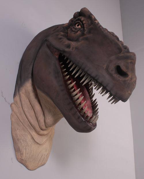 Large T-Rex Dinosaur Head Statue