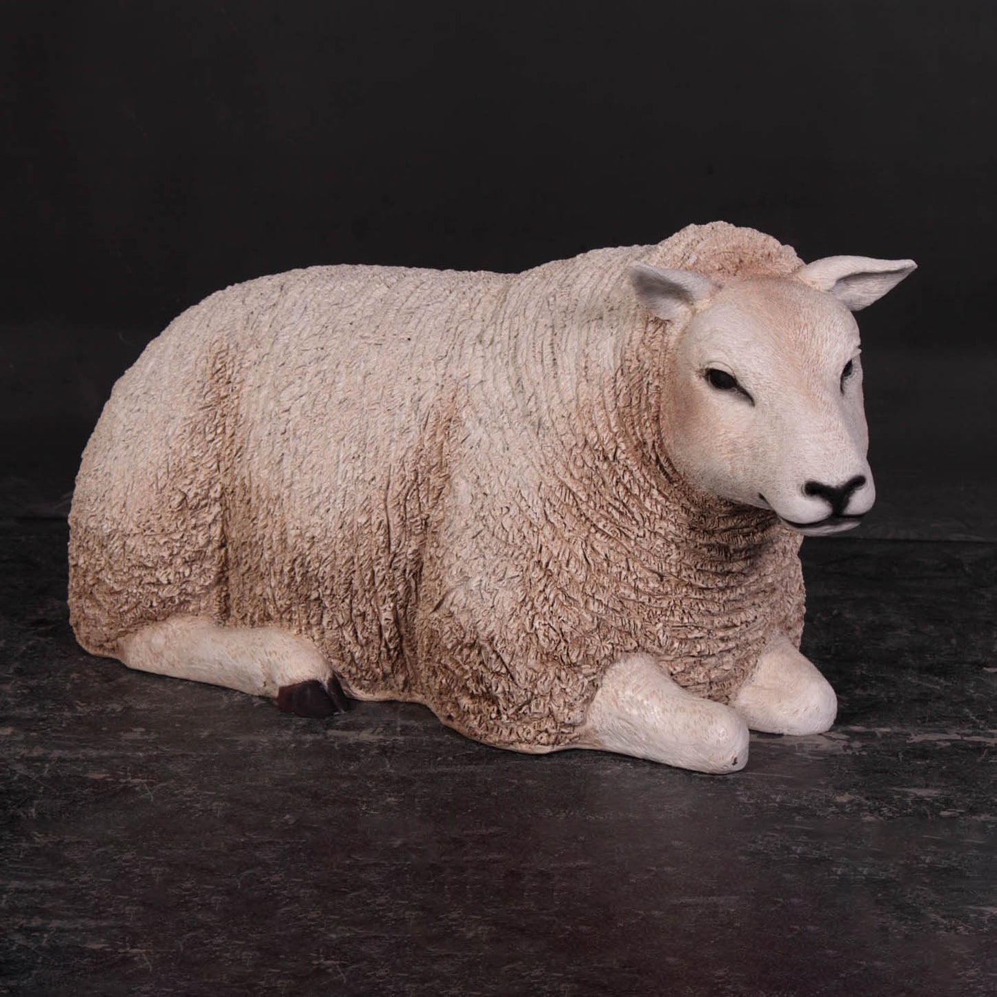 Laying Texelaar Lamb Statue
