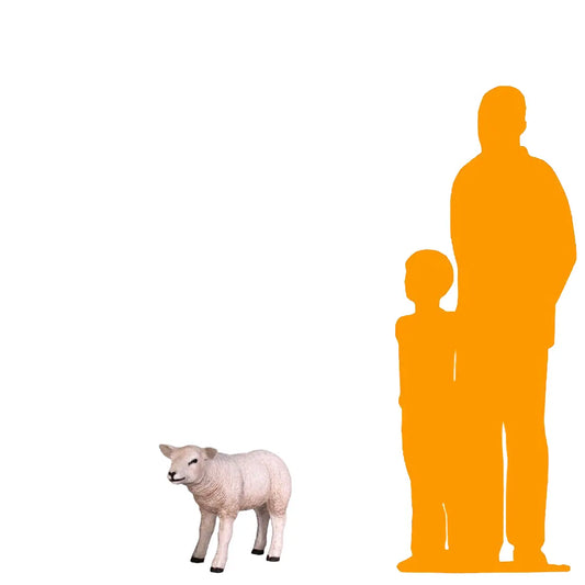 Texelaar Baby Lamb Standing Statue A0244W-100024-H