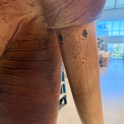Life Size Standing Elephant Statue A0834-100059-H