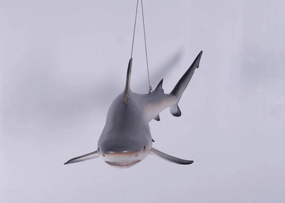 Black Tip Shark Statue