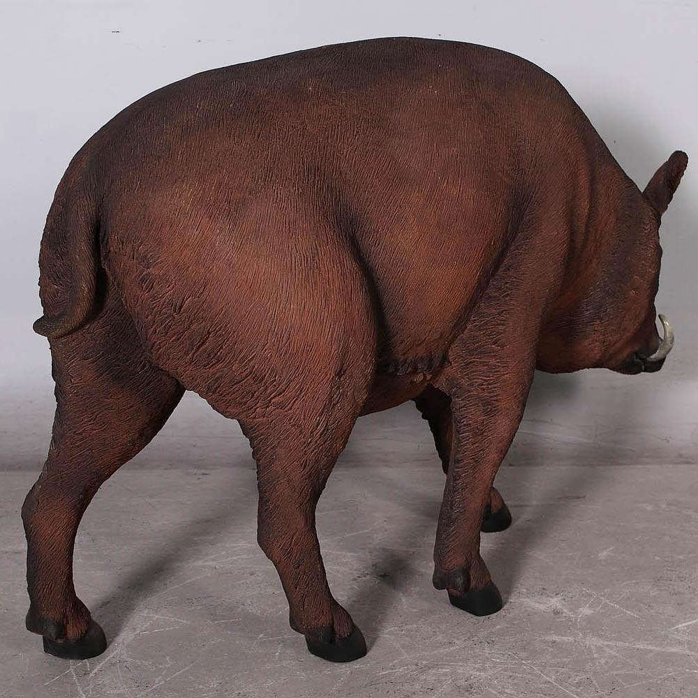 Wild Boar Pig Statue