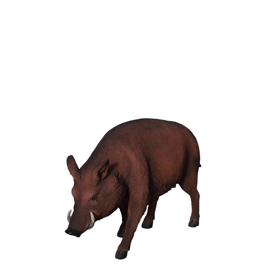 Wild Boar Pig Statue