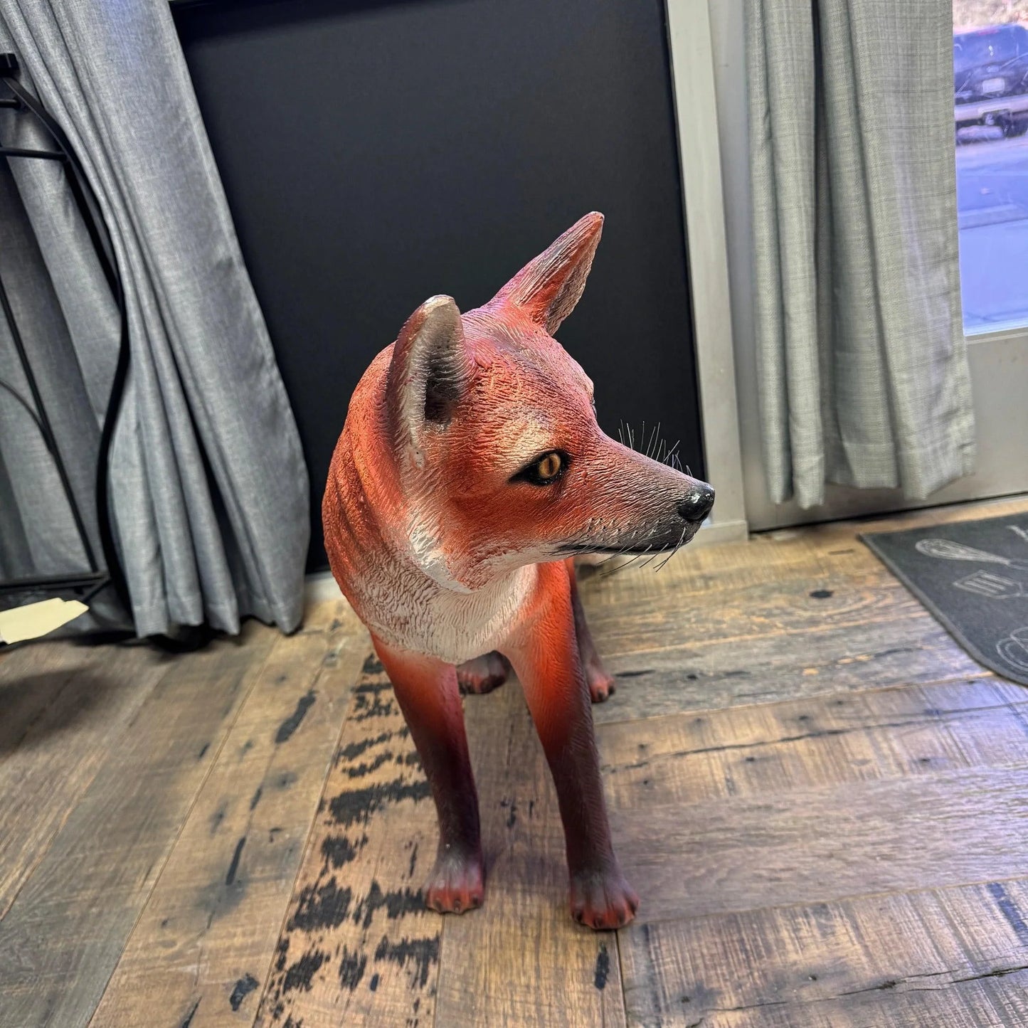 Red Fox Statue