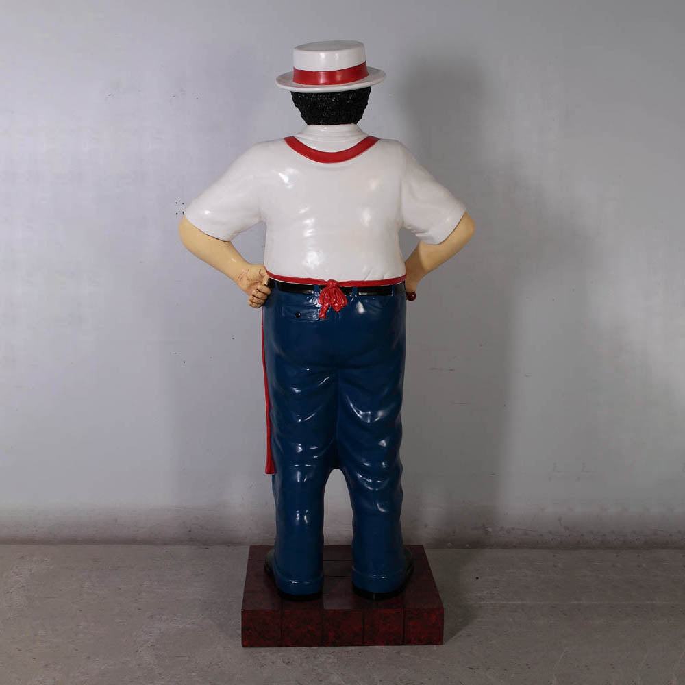 Butcher in Red Life Size Statue