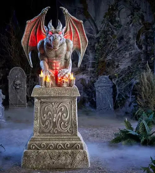 Light Up Gargoyle Statue LP-1015108095-HD