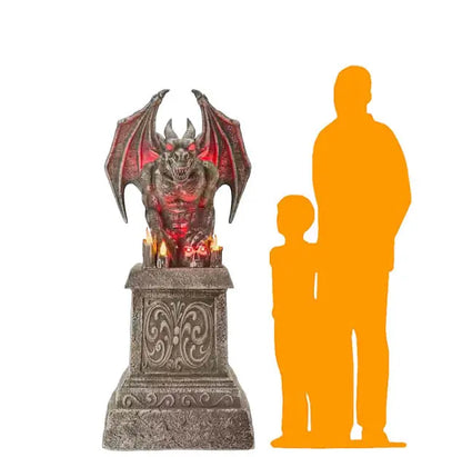 Light Up Gargoyle Statue LP-1015108095-HD