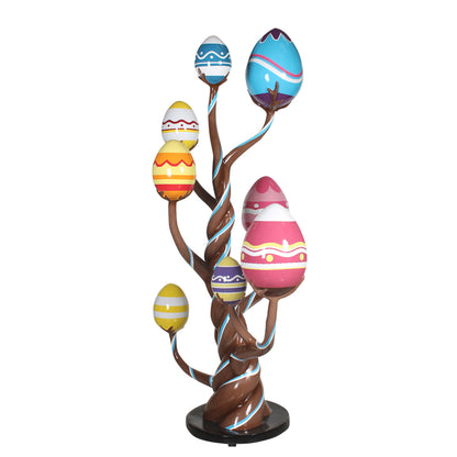 Chocolate Easter Egg Tree Statue