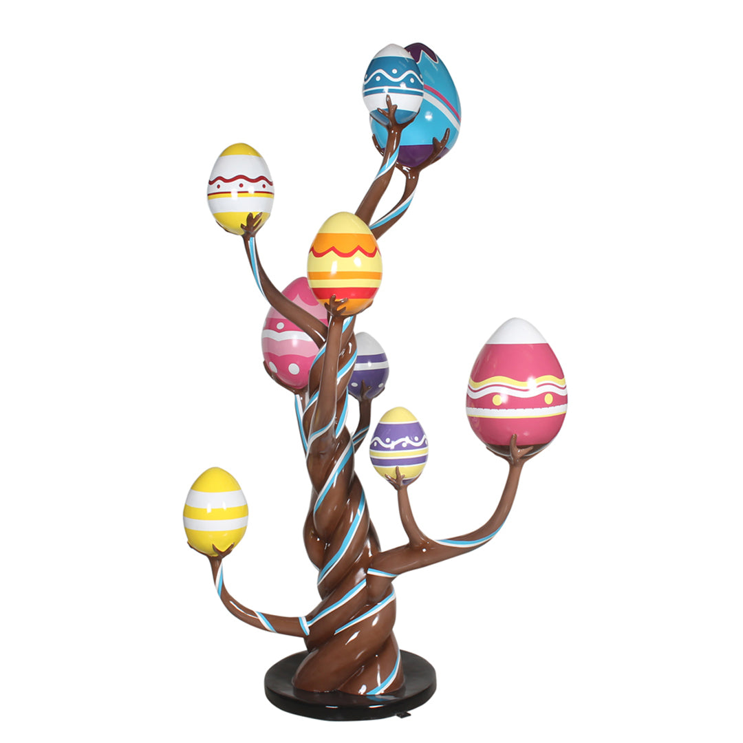 Chocolate Easter Egg Tree Statue