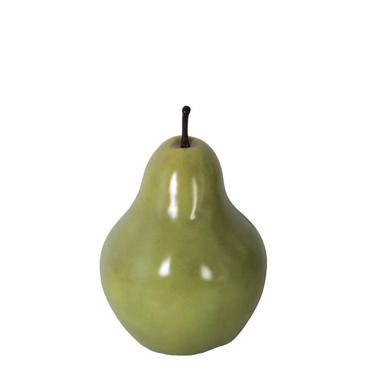 Large Green Pear Statue
