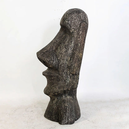 Small Easter Island Moai Head Bust Statue M0241CCS-110008-H