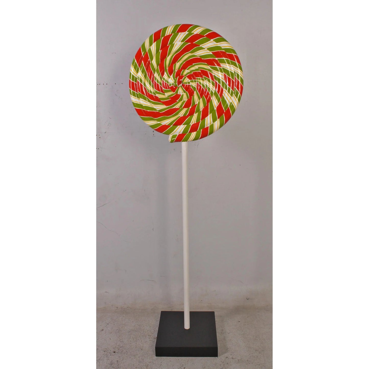 Swirl Lollipop Candy Statue