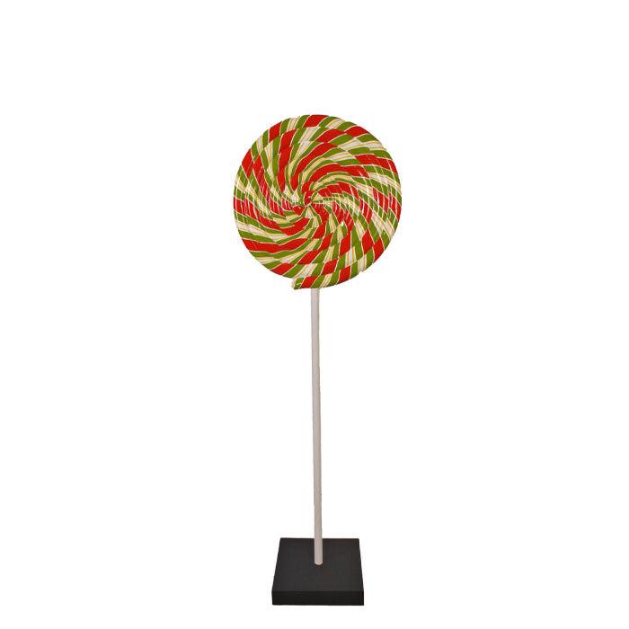 Swirl Lollipop Candy Statue - LM Treasures Prop Rentals 