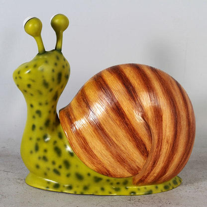 Comic Male Snail Statue