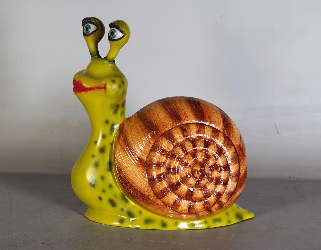 Comic Female Snail Statue