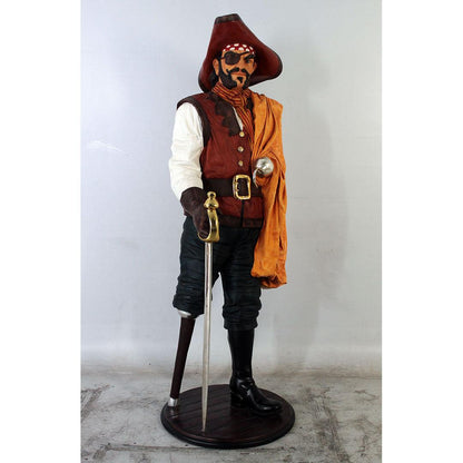 Pirate Wooden Leg Life Size Statue