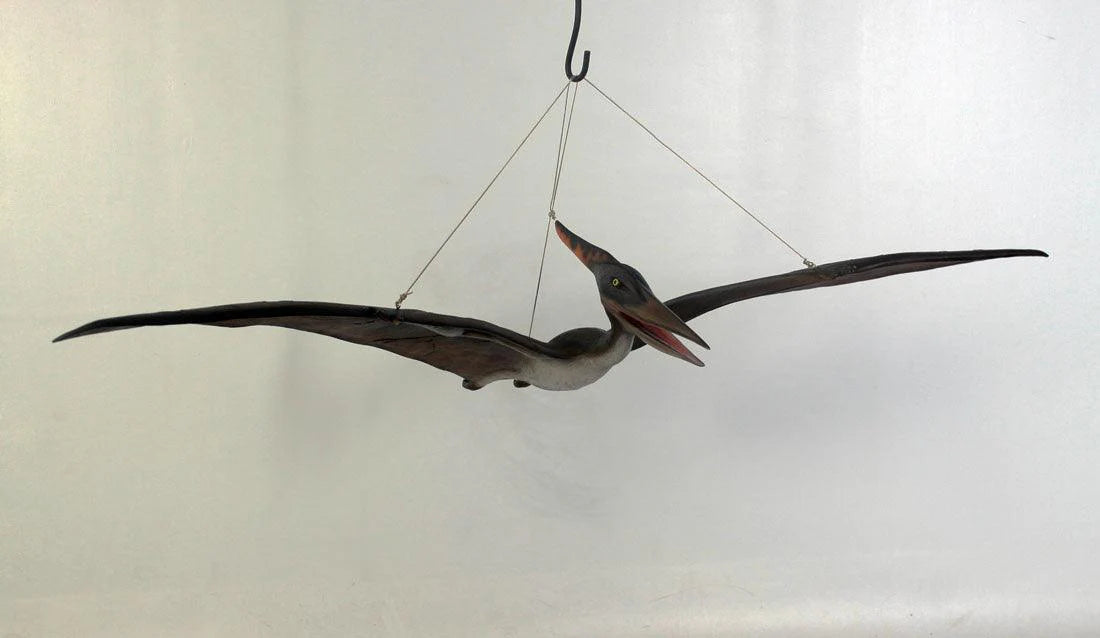 Small Flying Pteranodon Dinosaur Statue