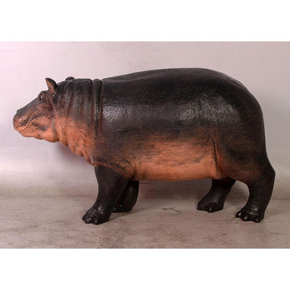 Baby Hippo Statue - LM Treasures Prop Rentals 