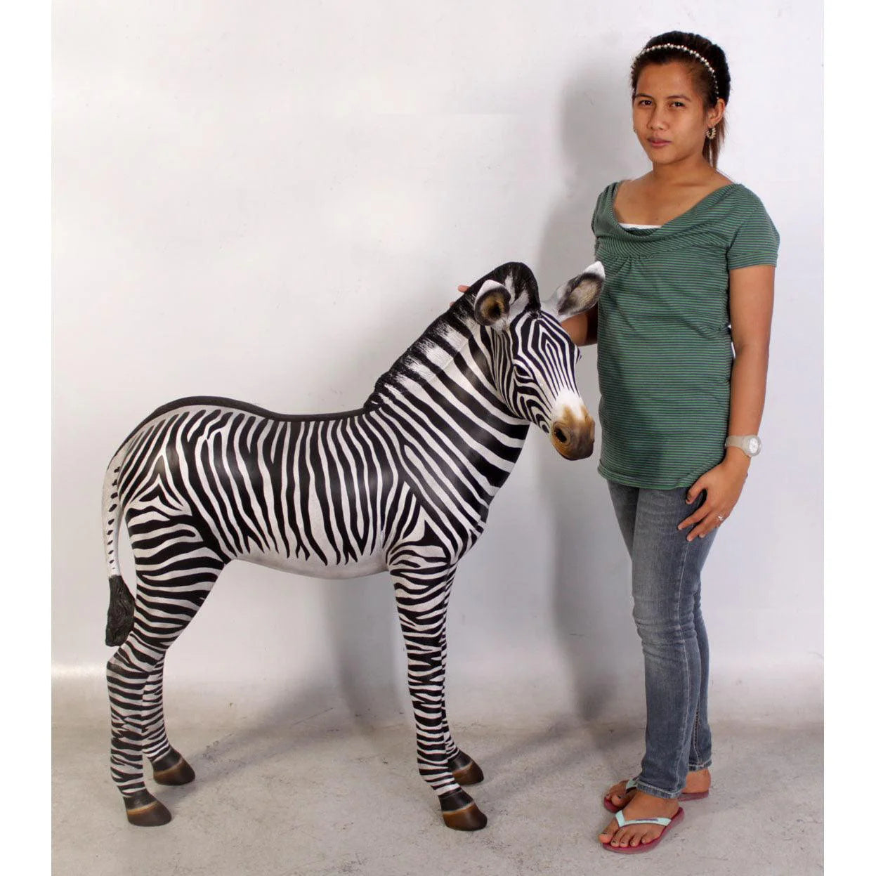 Baby Zebra Statue