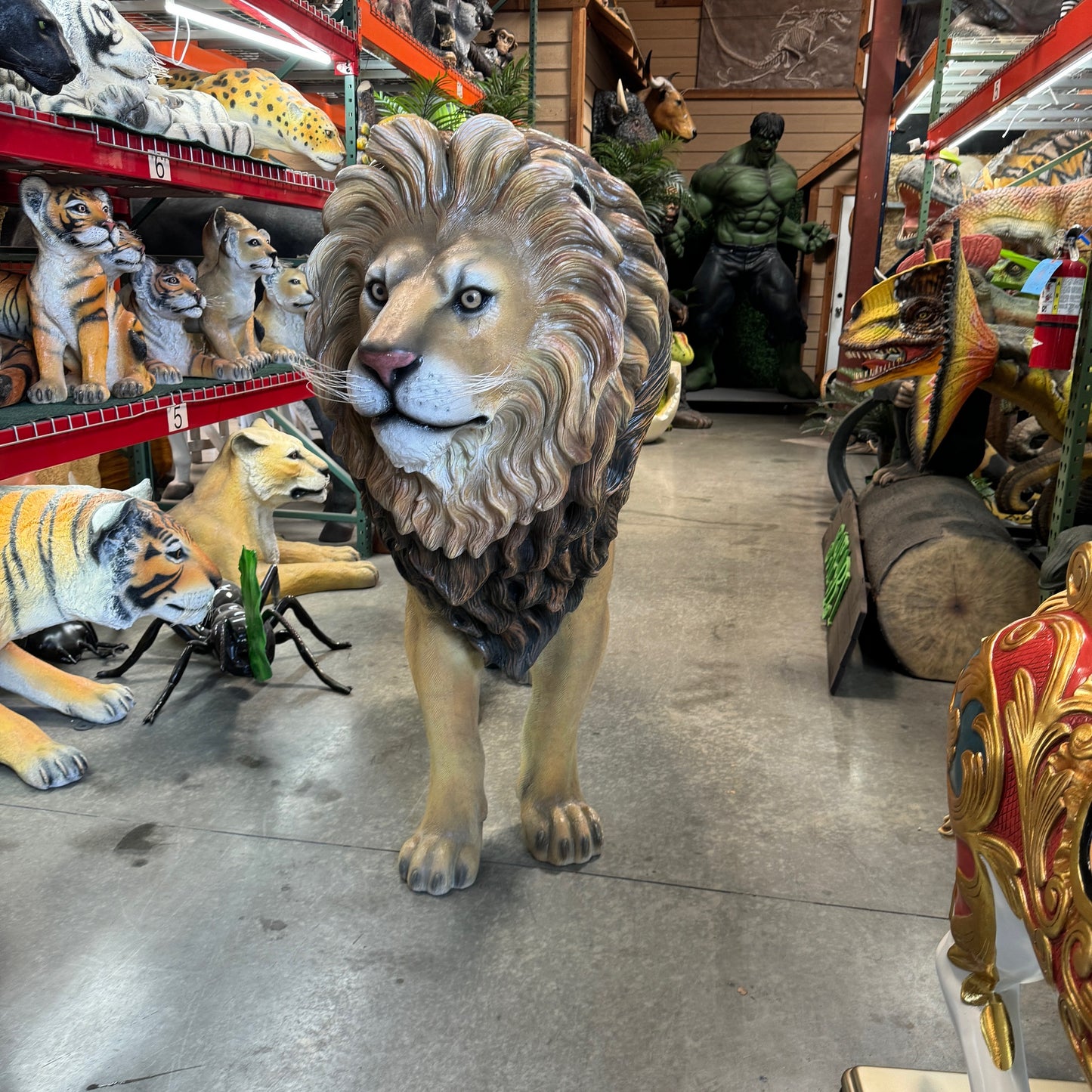 Lion King Life Size Statue