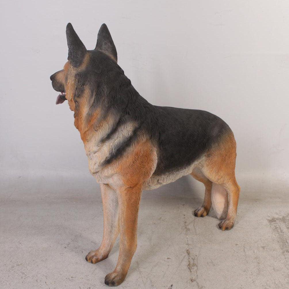 German Shepard Dog Statue