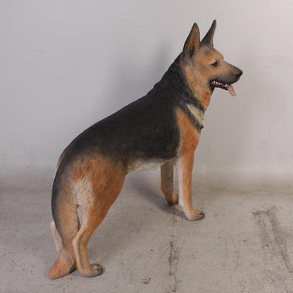 German Shepard Dog Statue