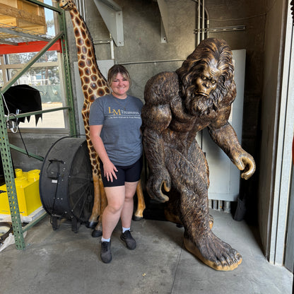 Yeti Bigfoot Sasquatch Life Size Statue