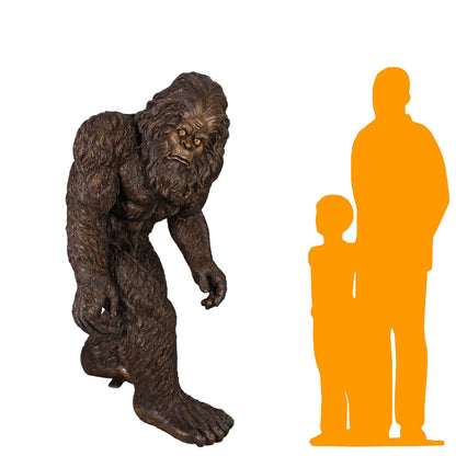 Yeti Bigfoot Sasquatch Life Size Statue