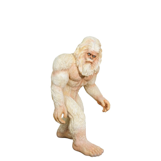 White Abominable Snowman Yeti Statue A0752DTW-110119-H