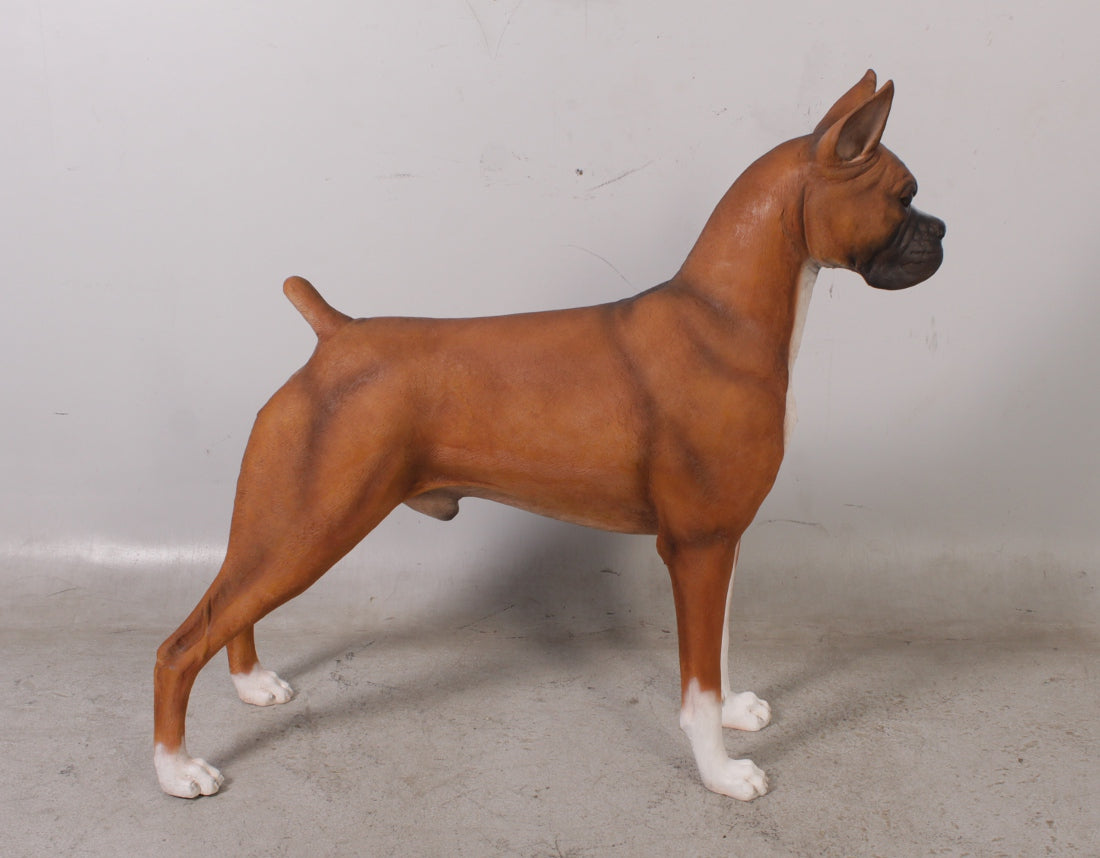 Boxer Dog Statue