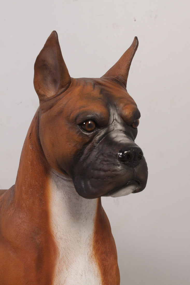 Boxer Dog Statue