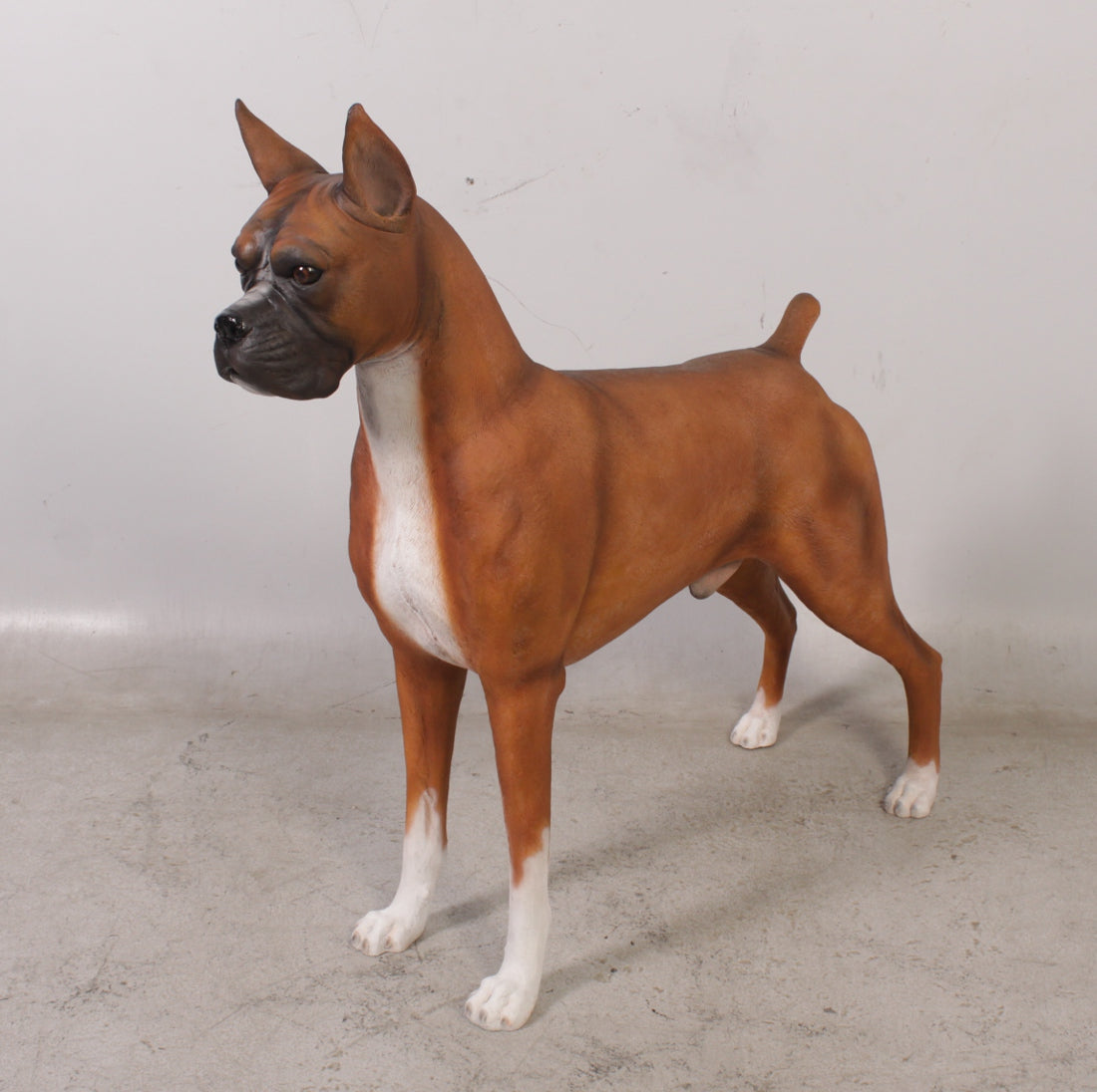 Boxer Dog Statue