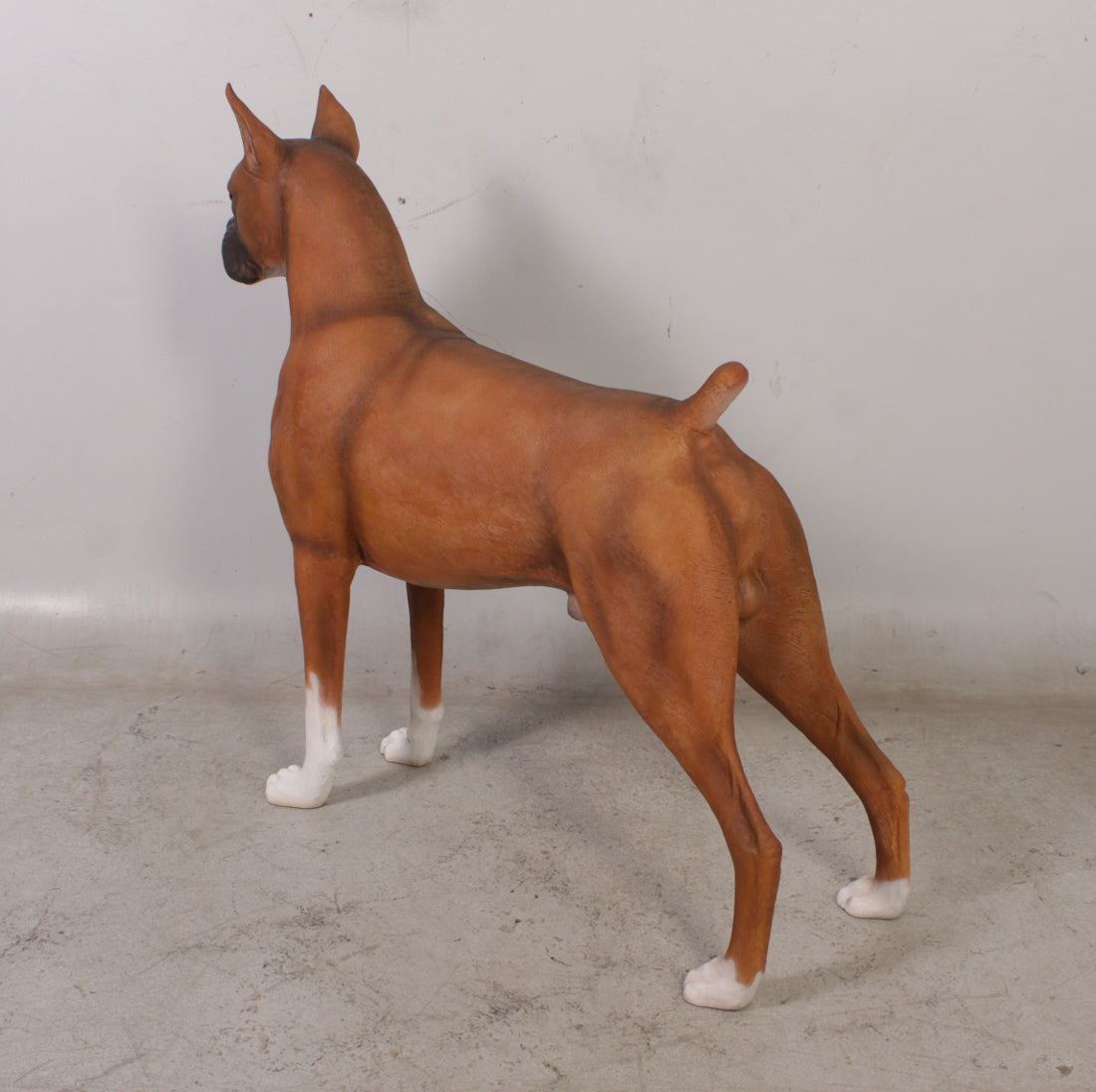 Boxer Dog Statue