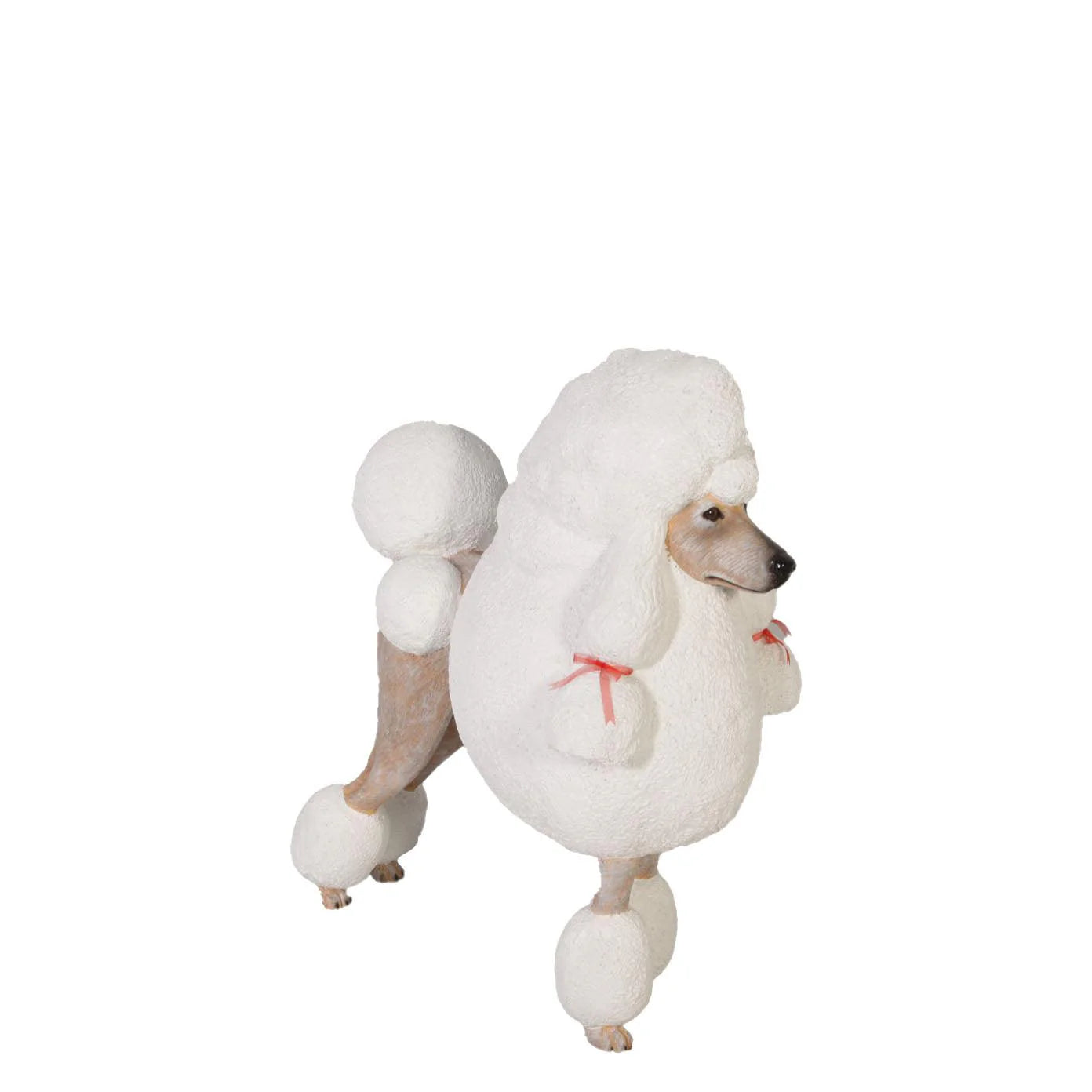 French Poodle Life Size Statue