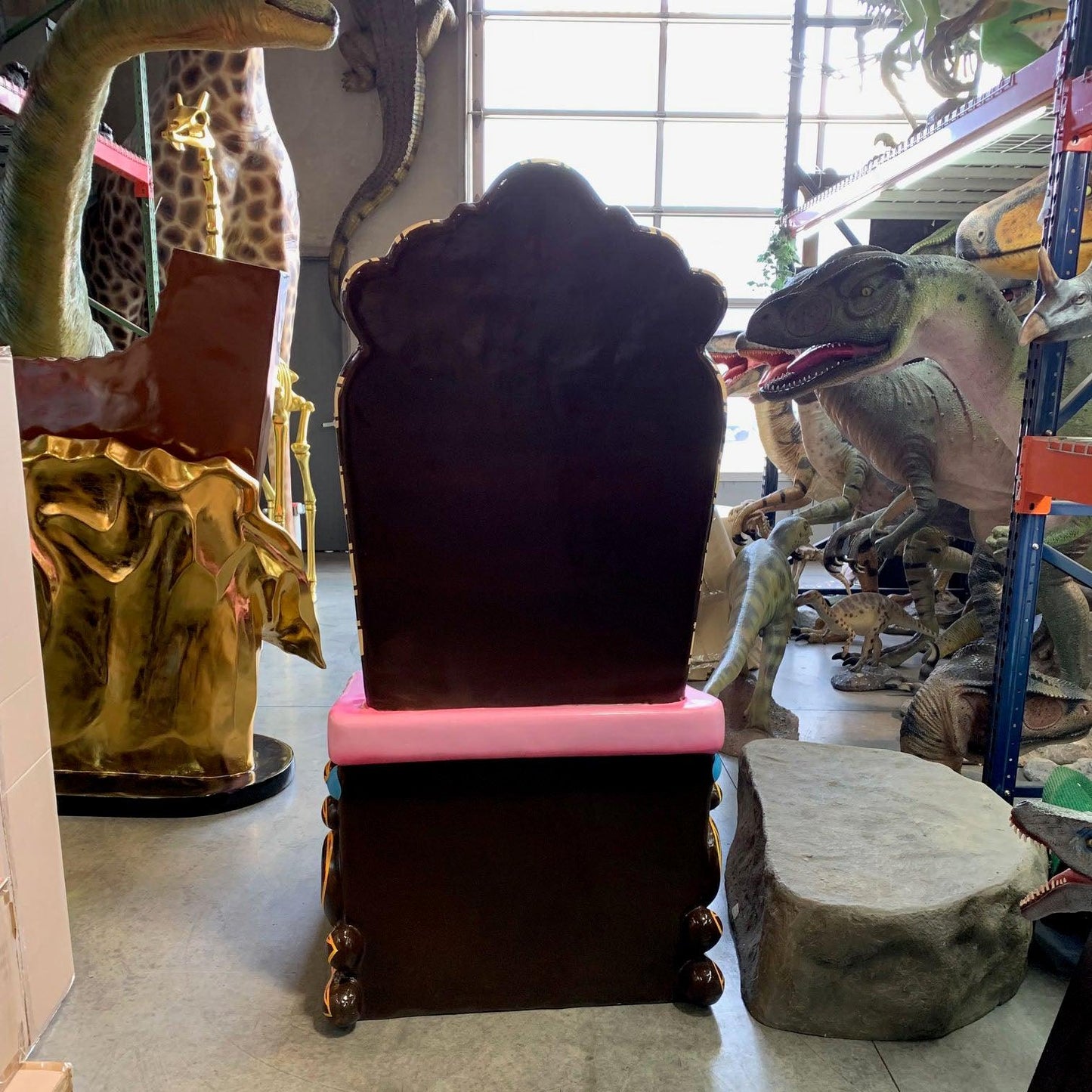 Candy Throne Statue