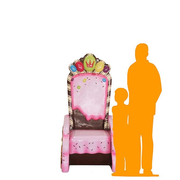 Candy Throne Statue