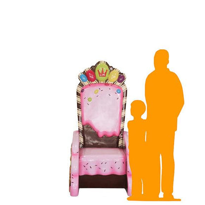 Candy Throne Statue