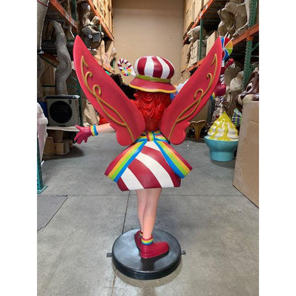 Peppermint Candy Fairy Statue - LM Treasures Prop Rentals 