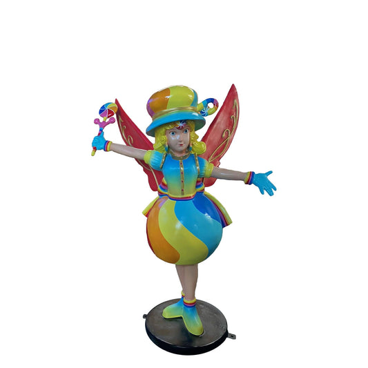 Rainbow Candy Fairy Statue - LM Treasures Prop Rentals 