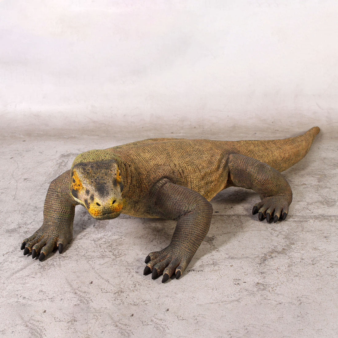 Komodo Dragon Life Size Statue A0894-120001-H