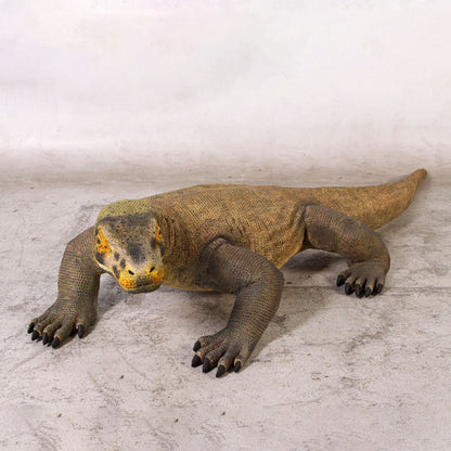 Komodo Dragon Life Size Statue A0894-120001-H